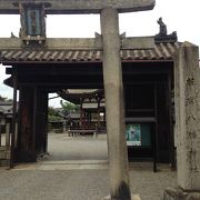 膳所城の門が移築されています!!