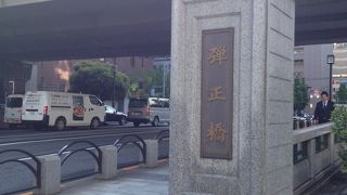 こちらは新弾正橋…