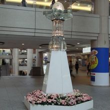 動く歩道から3階に入ったところ