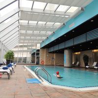 ゆっくり泳げる室内プール