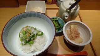 日本を経つ前にお茶漬けいかが？