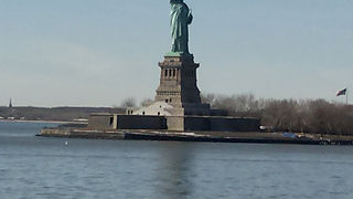 ニューヨーク　無料で自由の女神を見にいってみた！