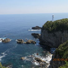 灯台を見る景色