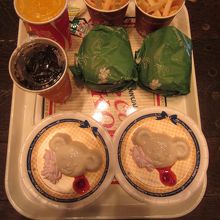 ダッフィーのプリン