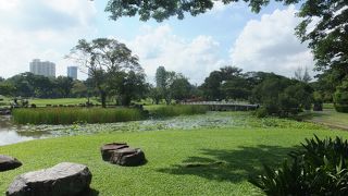 チャイニーズガーデンは、実は中国庭園の「裕華園」と日本庭園の「星和園」から構成されています。