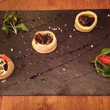 たしかエスカルゴだったと思う　さくさくしていて美味しかった