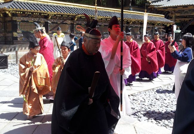 日光ドライブ：東照宮春季大祭　百物揃千人武者行列