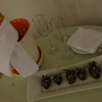 予約時ハネムーンだと伝えていたら、サービスで頂いたものです