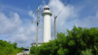 池間島北端にある灯台