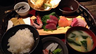 夜でもランチ感覚で