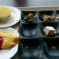 朝食ビュッフェ（他にも色々ありました）