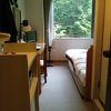 渓流の眺めが良いセミダブルルーム
