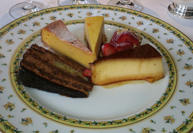 デザートが、特に美味しい！