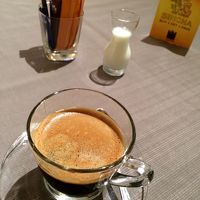 ロビーのコーヒーショップ