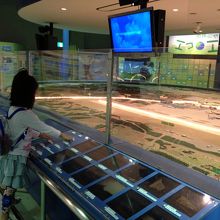 成田空港のジオラマ