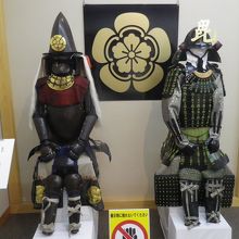 天主閣1階に展示されています