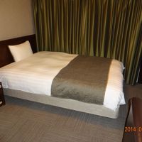 ベッドが広いです