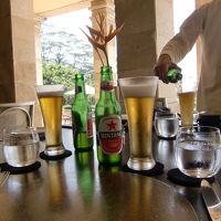 ランチコースはビール付