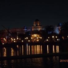 夜も乗ってハーバー方面へ