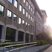 閑静な住宅街にあり緑豊かでした。