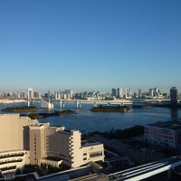 リビングルームからの眺め。