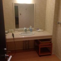 ピンクを基調としたお洒落な内装