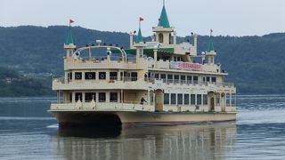 遊覧船からの景色さいこ～!!