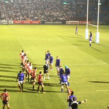 この日は日本VSサモア