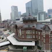 無料なのに東京駅がよく見える