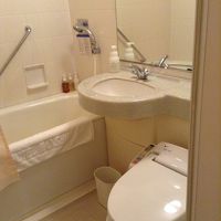 普通のお湯と天然温泉に切り替えが出来ます