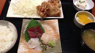 カレッタ汐留の和定食ランチ