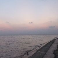 ホテルの海岸沿い