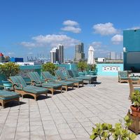 ６階のサンデッキ