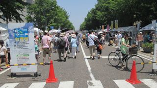 収穫祭が開催されていた