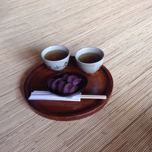 赤福とお茶のセット