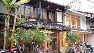 京町家のお洒落カフェ