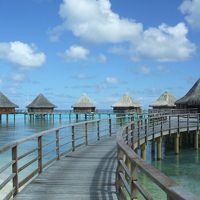 水上バンガローです。