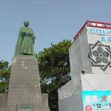 かなり見上げることになります。