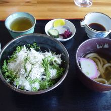 「シラス丼」も美味しかったです。
