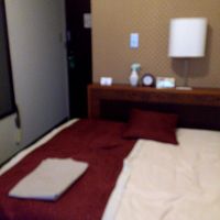 狭いが清潔なお部屋です。