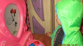 結構混んでいる@ミニーの家