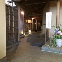 お風呂へ続く通路