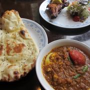 本格的インドカレーのお店、ミルチ