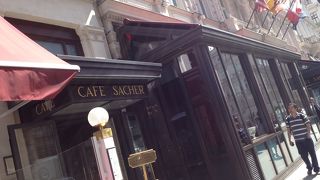 ザッハートルテとメランジュ