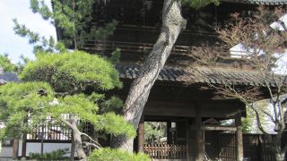 ２階建てになっているような、大きくて立派な門