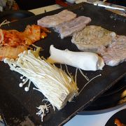 日本では食べられないサムギョプサル！