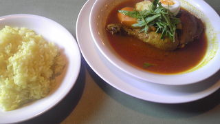 スープカレーを頂きました。