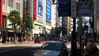 渋谷のショッピング街