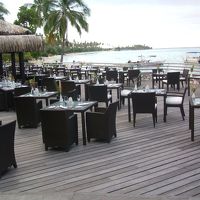 タヒチ島ビューのレストラン