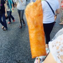 朝市でのオヤツ